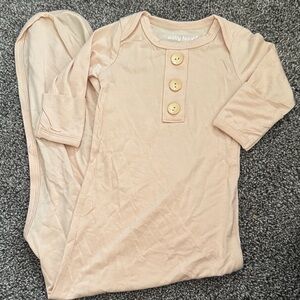Baby Pink newborn Gown